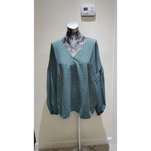 Alfani  green 3X top